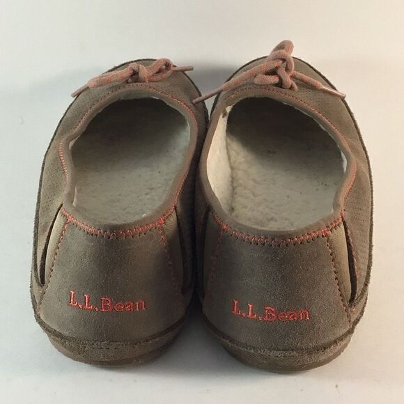 L..L. Bean hearthside womens comfort moccasin brown size 8 501859 - Picture 4 of 8